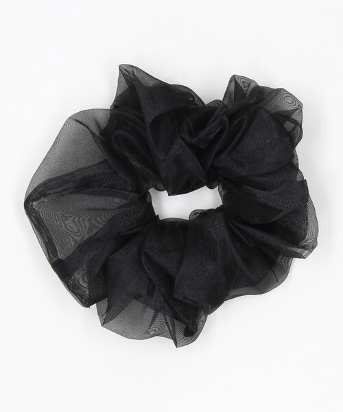 FREAK'S STORE（フリークスストア）の「シアーシュシュ（ヘアバンド・レディース・ブラック/ベージュ/キャメル・ONE SIZE）」の8枚目の写真