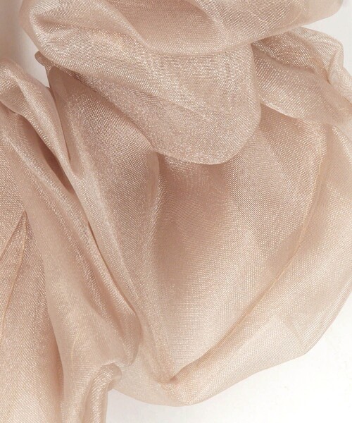 FREAK'S STORE（フリークスストア）の「シアーシュシュ（ヘアバンド・レディース・ブラック/ベージュ/キャメル・ONE SIZE）」の10枚目の写真