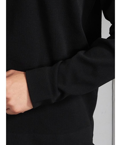 Perfect Suit FActory(パーフェクトスーツファクトリー)の「AIRRENUニット(ニット/セーター・メンズ・ライトグレー/ブラック/ネイビー/ホワイト・M/L)」の6枚目の写真
