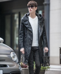 JOHNNY WOLF（ジョニーウルフ）の「LUCCA LONG-LEATHER LOOK(ルッカ