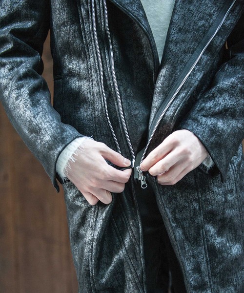 JOHNNY WOLF（ジョニーウルフ）の「LUCCA LONG-LEATHER LOOK(ルッカ