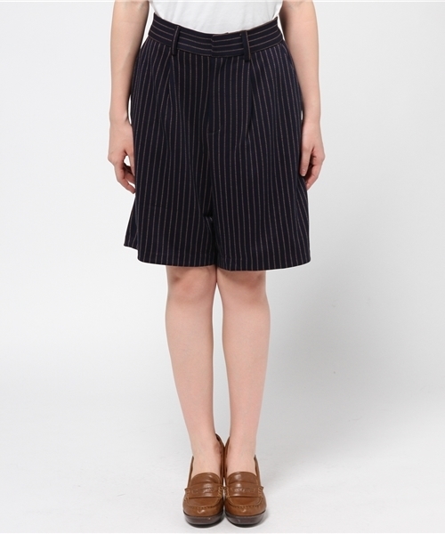 CIAOPANIC（チャオパニック）の「【Ciaopanic】ストライプハーフパンツ（その他パンツ・レディース・オフホワイト/ベージュ/レッド・FREE）」の14枚目の写真