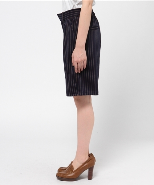 CIAOPANIC（チャオパニック）の「【Ciaopanic】ストライプハーフパンツ（その他パンツ・レディース・オフホワイト/ベージュ/レッド・FREE）」の15枚目の写真