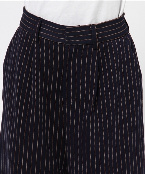 CIAOPANIC（チャオパニック）の「【Ciaopanic】ストライプハーフパンツ（その他パンツ・レディース・オフホワイト/ベージュ/レッド・FREE）」の9枚目の写真