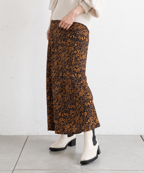 prose verse(プロズヴェール)の「レトロフラワーマーメイドスカート(スカート・レディース・ネイビー/レッド・MEDIUM)」の10枚目の写真