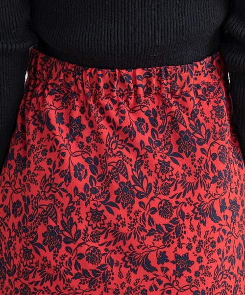 prose verse(プロズヴェール)の「レトロフラワーマーメイドスカート(スカート・レディース・ネイビー/レッド・MEDIUM)」の11枚目の写真