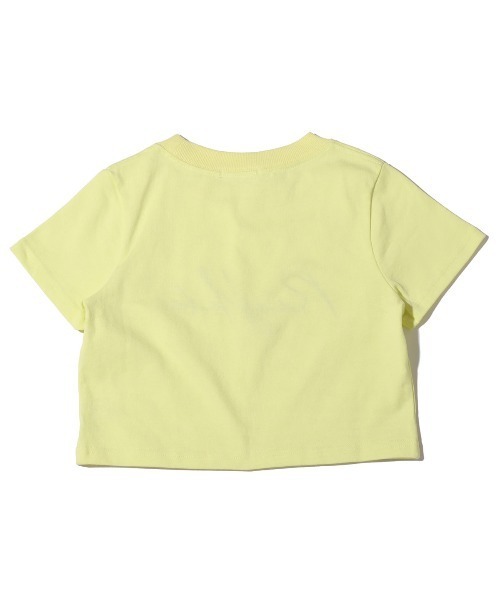 atmos pink(アトモスピンク)の「RIEHATA × atmos pink ロゴ刺繍 クロップド Tee / アトモスピンク リエハタ × アトモスピンク ロゴシシュウ クロップド ティー 【SP】(Tシャツ/カットソー・レディース・ベージュ/ホワイト/イエロー/ブラック・M/S/L)」の5枚目の写真