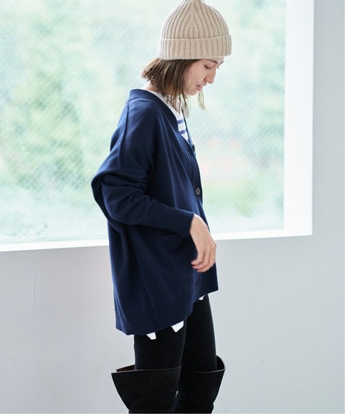 FRAMeWORK（フレームワーク）の「Vネック ビッグカーディガン2