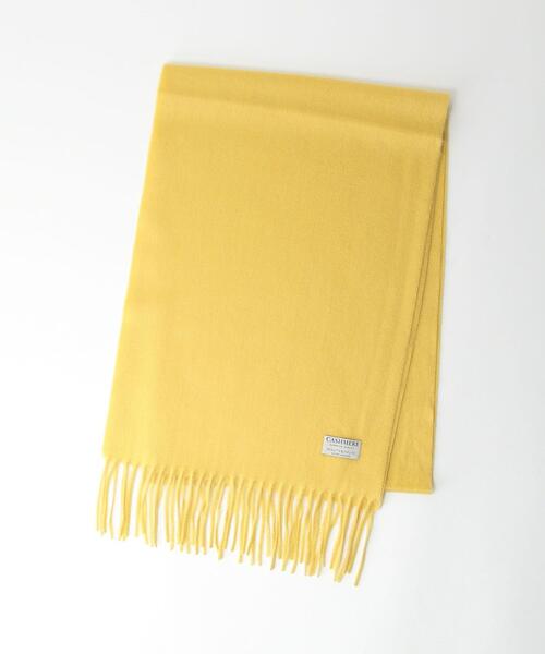 BEAUTY&YOUTH UNITED ARROWS（ビューティーアンドユースユナイテッドアローズ）の「BY ソリッド カシミヤ マフラー（マフラー・メンズ・ライトグレー/ブラック/ネイビー/ブラウン/イエロー・FREE）」の8枚目の写真