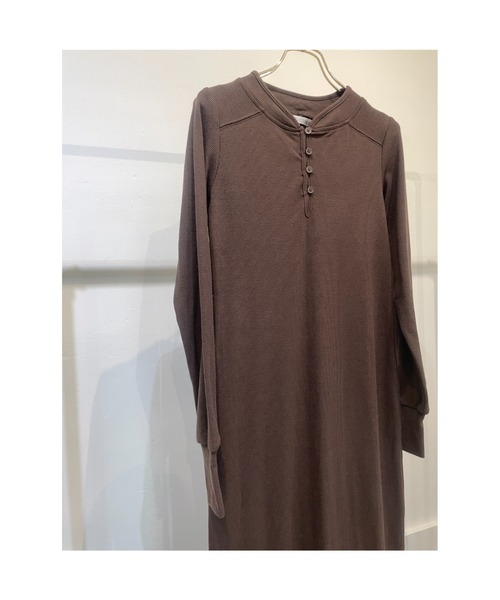 ulu（ウル）の「Rib tight long dress（ワンピース・レディース・ブラウン・FREE）」の17枚目の写真