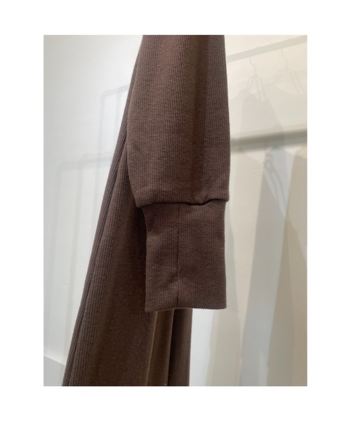 ulu（ウル）の「Rib tight long dress（ワンピース・レディース・ブラウン・FREE）」の19枚目の写真