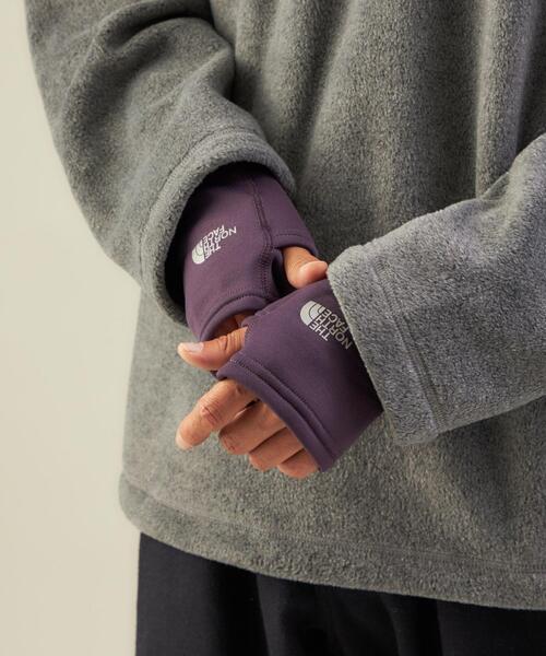THE NORTH FACE（ザノースフェイス）の「【WEB限定】＜THE NORTH FACE＞バーサアクティブ ハンドウォーマー -ユニセックス-（手袋・メンズ・ブラック/パープル・FREE）」の3枚目の写真