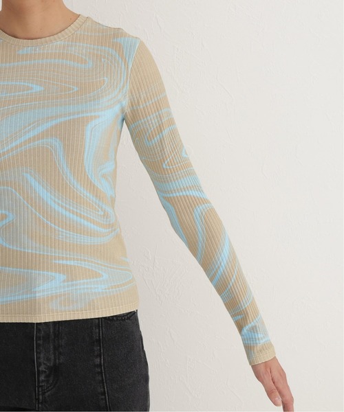 Paloma Wool（パロマウール）の「【PALOMA WOOL/パロマ ウール】APONWAO（Tシャツ/カットソー・レディース・キャメル・SMALL）」の11枚目の写真