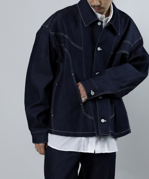 Iroquois（イロコイ）の「OPEN-END DENIM JK（デニムジャケット）」 - WEAR