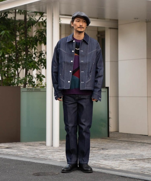 Iroquois（イロコイ）の「OPEN-END DENIM JK（デニムジャケット）」 - WEAR