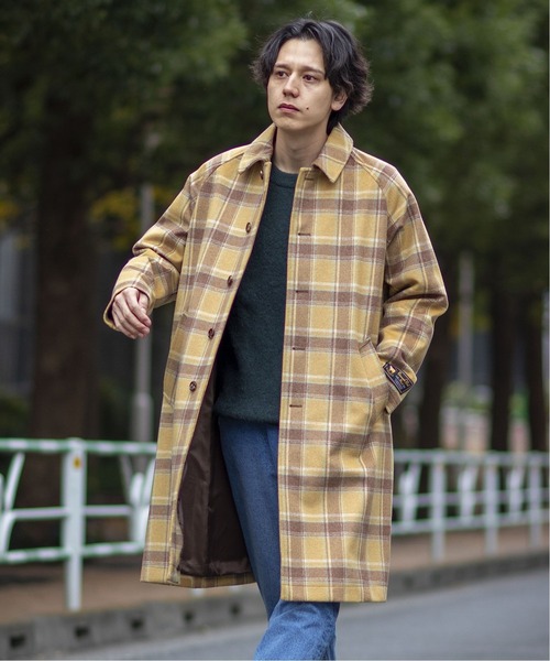 B.C STOCK（ベーセーストック）の「TASMANIA WOOL W/Sステンカラー