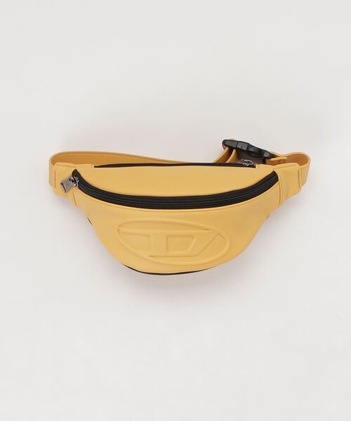 DIESEL（ディーゼル）の「ユニセックス Dロゴ ベルトバッグ（ボディバッグ/ウエストポーチ・メンズ・ブラック/イエロー/レッド・FREE）」の3枚目の写真