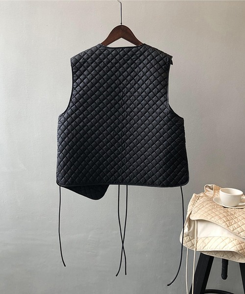 aimoha（アイモハ）の「 キルティングベスト（ベスト）」 - WEAR