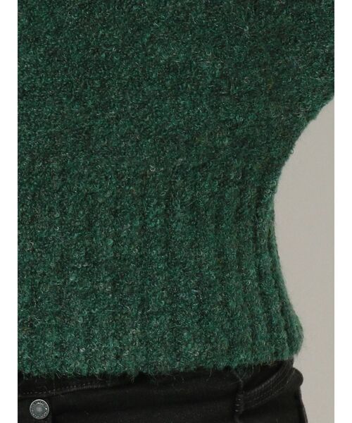 EMODA（エモダ）の「タックスリーブショートニット（ニット/セーター・レディース・ブラック/グリーン/マスタード・FREE）」の20枚目の写真