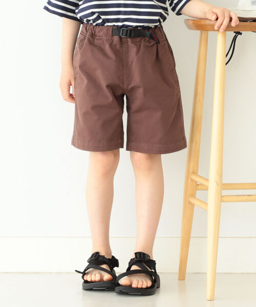 こども ビームス(コドモビームス)の「GRAMICCI / キッズ G ショートパンツ 22 (100~130cm)(その他パンツ・キッズ・マスタード/ベージュ/ブラウン/オリーブ・100/110/120/130)」の2枚目の写真