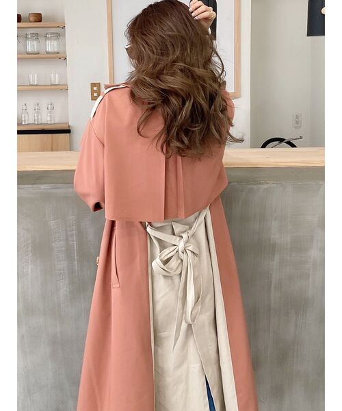 GYDA(ジェイダ)の「mix material layer トレンチコート GYDA(ジェイダ)の「mix material layer トレンチコート