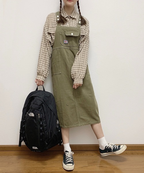 Cham.（チャム）の「ゆるだぼチェックシャツ（シャツ/ブラウス