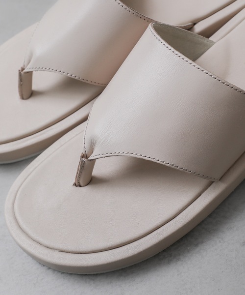 COW LEATHER SANDAL　ラッドミュージシャン　カウレザーサンダル LAD MUSICIAN(ラッドミュージシャン) / サンダル/44/BLK/レザー