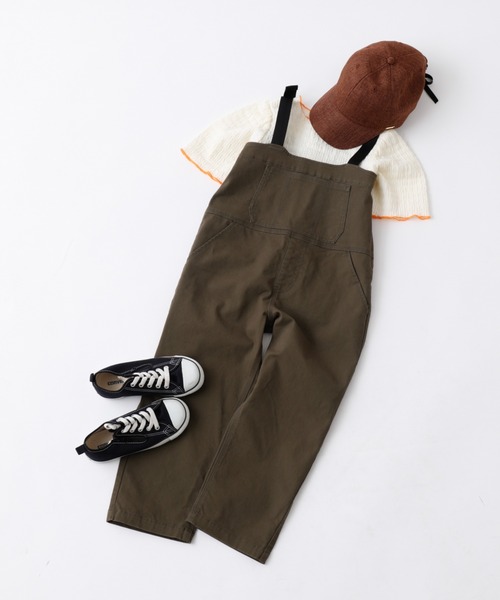 CIAOPANIC TYPY（チャオパニックティピー）の「【KIDS】ジュートレースアップキャップ（キャップ・キッズ・ベージュ/ブラウン・ONE SIZE）」の3枚目の写真