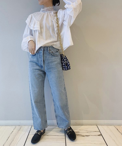 IENA LA BOUCLE(イエナラブークル)の「IENA LA BOUCLE ドビードットレースブラウス◆(シャツ/ブラウス・レディース・ピンク/ホワイト・FREE)」の22枚目の写真