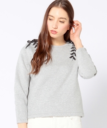 Another Edition | レースアッププルオーバー/AEBC レースUP PO(Tシャツ/カットソー)