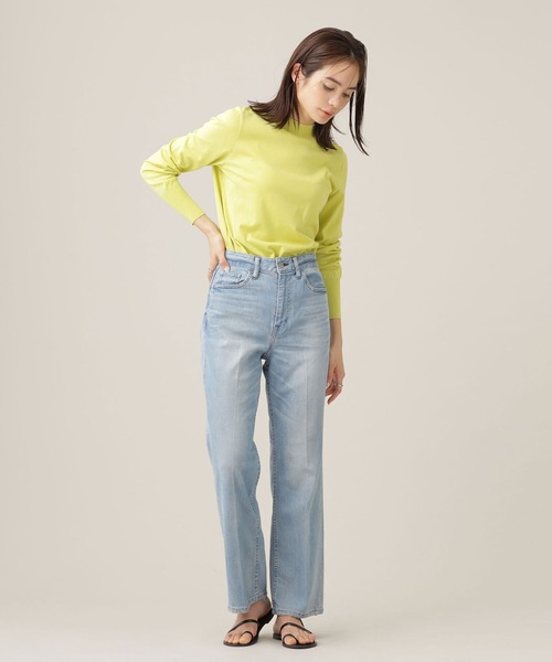 Healthy denim（ヘルシーデニム）の「Healthy DENIM/Lotus フレアデニム（デニムパンツ・レディース・ライトブルー・23/22/24）」の10枚目の写真