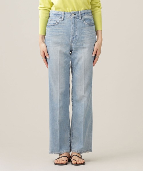 Healthy denim（ヘルシーデニム）の「Healthy DENIM/Lotus フレアデニム（デニムパンツ・レディース・ライトブルー・23/22/24）」の8枚目の写真