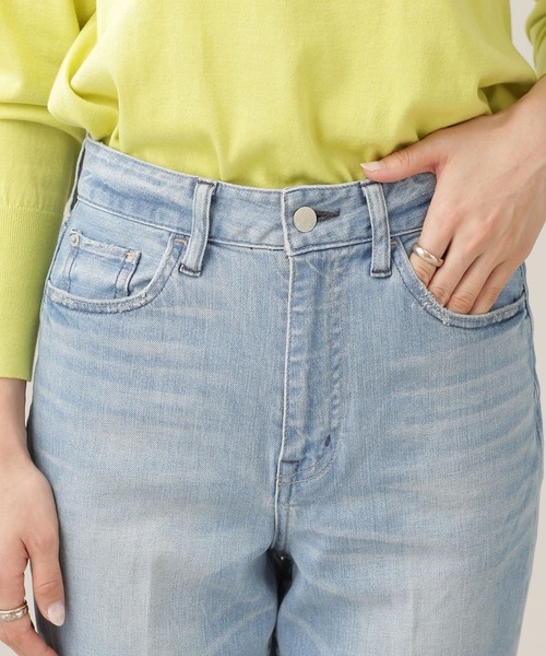 Healthy denim（ヘルシーデニム）の「Healthy DENIM/Lotus フレアデニム（デニムパンツ・レディース・ライトブルー・23/22/24）」の4枚目の写真