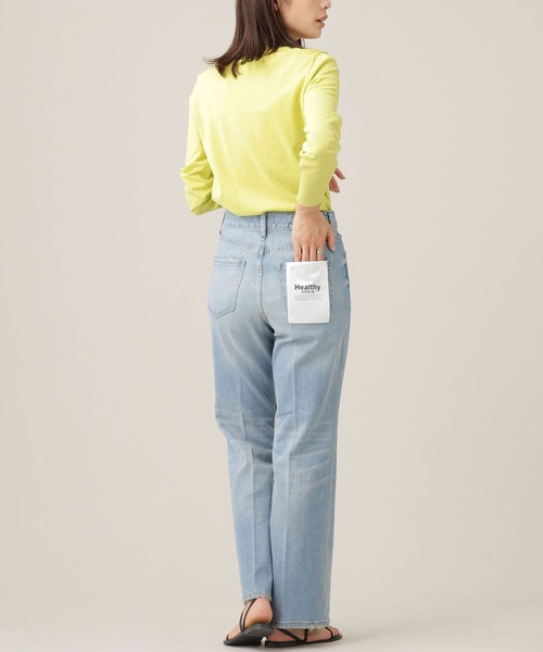 Healthy denim（ヘルシーデニム）の「Healthy DENIM/Lotus フレアデニム（デニムパンツ・レディース・ライトブルー・23/22/24）」の14枚目の写真