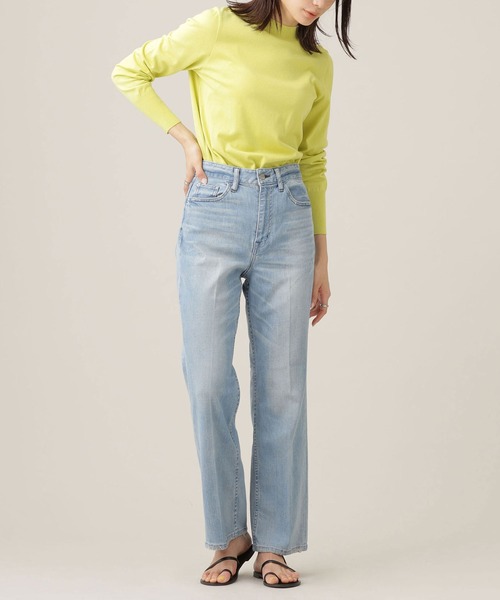 Healthy denim（ヘルシーデニム）の「Healthy DENIM/Lotus フレアデニム（デニムパンツ・レディース・ライトブルー・23/22/24）」の15枚目の写真