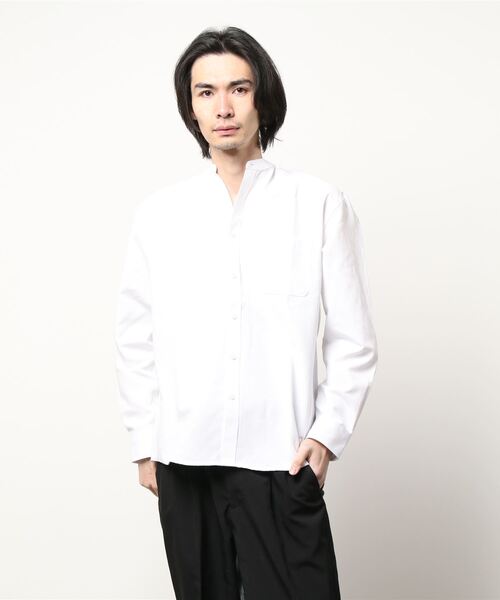 BACK NUMBER（バックナンバー）の「【BACK NUMBER】シャツベストレイヤード（ベスト・メンズ・ライトベージュ/ケリー/ブルー・M/XL/L）」の5枚目の写真