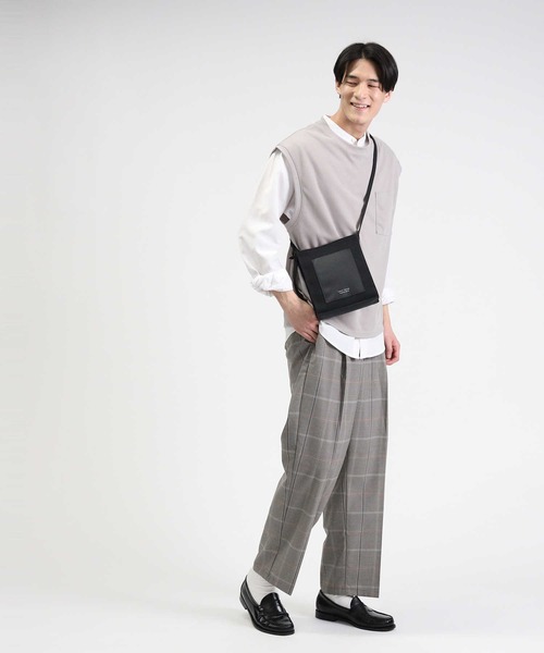 BACK NUMBER（バックナンバー）の「【BACK NUMBER】シャツベストレイヤード（ベスト・メンズ・ライトベージュ/ケリー/ブルー・M/XL/L）」の7枚目の写真