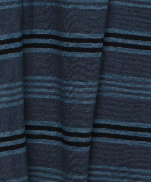 UNUSED(アンユーズド)の「<UNUSED>MALTI BORDER LONG SLEEVE T-SHIRT/Tシャツ.(Tシャツ/カットソー・メンズ・ネイビー/ライトブルー・3/2/4)」の7枚目の写真
