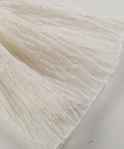 DAY CLOSET（デイ クローゼット）の「レディース　シースルーフリルハイネックブラウス（シャツ/ブラウス・レディース・アイボリー/ホワイト/イエロー系その他/ピンク/スモークピンク・ONE SIZE）」の15枚目の写真