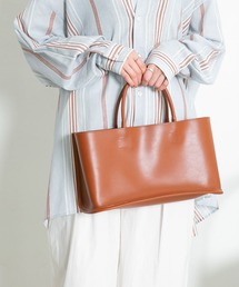 KBF | ポーチ付きスクエアキューブハンドBAG(ハンドバッグ)