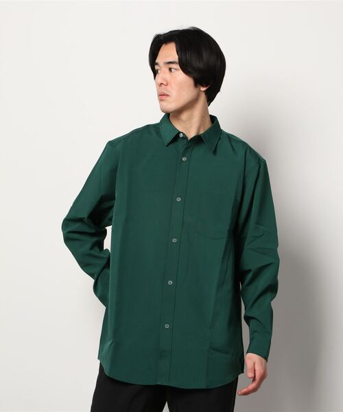 A4A（エーフォーエー）の「A4A（エーフォーエー）GRAPHIC LSH グラフィック ロングスリーブシャツ（シャツ/ブラウス・メンズ・ホワイト/ブラック/グリーン・FREE）」の7枚目の写真