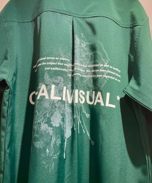 A4A（エーフォーエー）の「A4A（エーフォーエー）GRAPHIC LSH グラフィック ロングスリーブシャツ（シャツ/ブラウス・メンズ・ホワイト/ブラック/グリーン・FREE）」の10枚目の写真