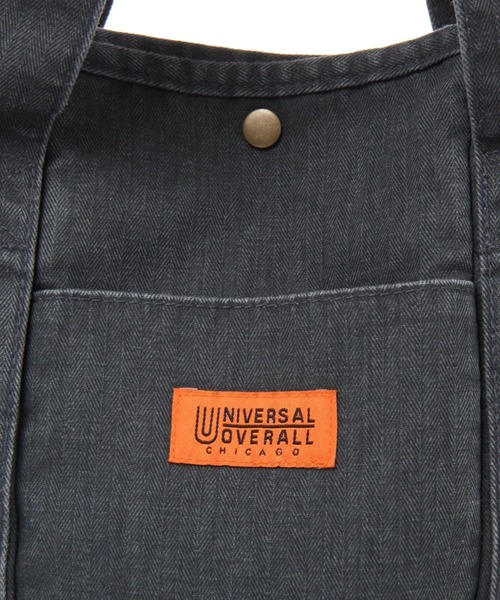 UNIVERSAL OVERALL(ユニバーサルオーバーオール)の「【UNIVERSAL OVERALL(ユニバーサルオーバーオール)】ヘリンボンショルダートート(ショルダーバッグ・レディース・オフホワイト/チャコール/カーキ・FREE)」の11枚目の写真