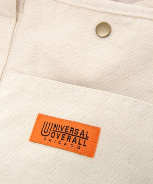 UNIVERSAL OVERALL(ユニバーサルオーバーオール)の「【UNIVERSAL OVERALL(ユニバーサルオーバーオール)】ヘリンボンショルダートート(ショルダーバッグ・レディース・オフホワイト/チャコール/カーキ・FREE)」の19枚目の写真