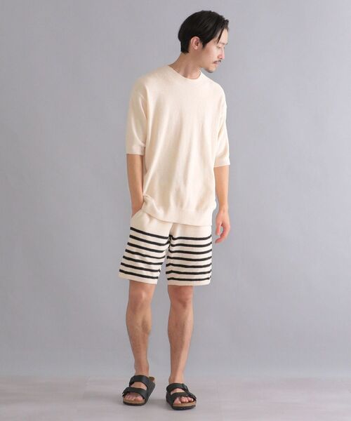 nestwell(ネストウェル)の「【SHIPS別注】nestwell: リラックス ライトパイル ショートパンツ(その他パンツ・メンズ・ネイビー/サンドベージュ・MEDIUM/LARGE)」の7枚目の写真
