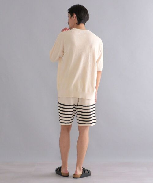 nestwell(ネストウェル)の「【SHIPS別注】nestwell: リラックス ライトパイル ショートパンツ(その他パンツ・メンズ・ネイビー/サンドベージュ・MEDIUM/LARGE)」の9枚目の写真