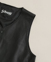 NANO universe（ナノユニバース）の「Schott/別注 LAMB LEATHER VEST 