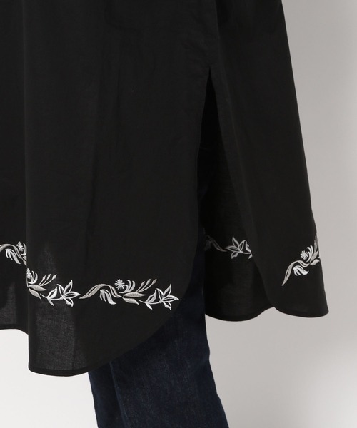 PAGEBOY(ページボーイ)の「エンブロイダリーワンピース(チュニック・レディース・オフホワイト/ブラック・FREE)」の14枚目の写真