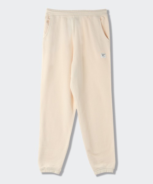 Reebok(リーボック)の「 クラシックス ノンダイ フレンチ テリー パンツ / Classics Non Dye French Terry Pants(スウェットパンツ・レディース・ナチュラル・SMALL/MEDIUM/LARGE/X-LARGE)」の1枚目の写真