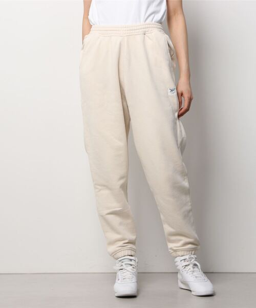 Reebok(リーボック)の「 クラシックス ノンダイ フレンチ テリー パンツ / Classics Non Dye French Terry Pants(スウェットパンツ・レディース・ナチュラル・SMALL/MEDIUM/LARGE/X-LARGE)」の9枚目の写真